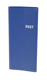 Plánovací záznamník 718 měsíční PVC modré